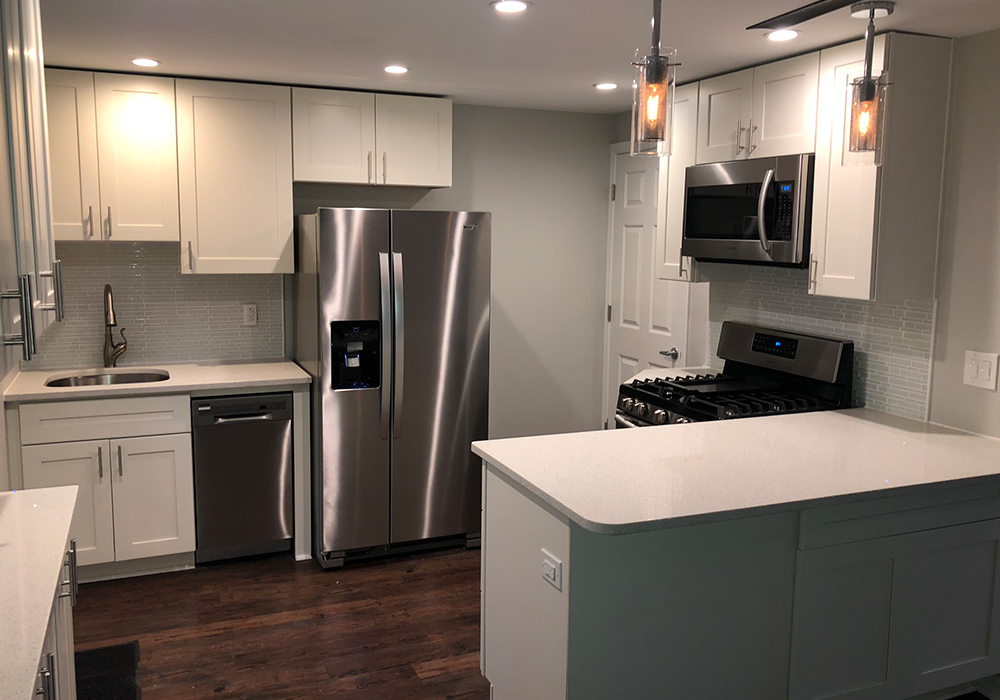 blueroc realty pittsburgh cooke drive project indoor kitchen full after